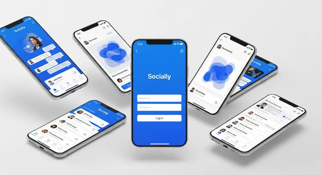 Socially – Mobile App Design